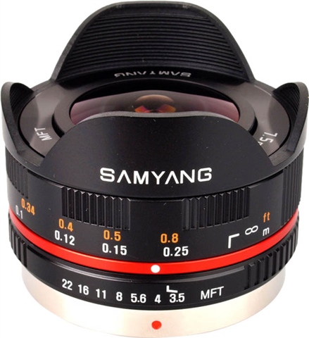 Samyang Fisheye 7.5mm f/3.5 (Olympus/Panasonic MFT) - CeX (UK